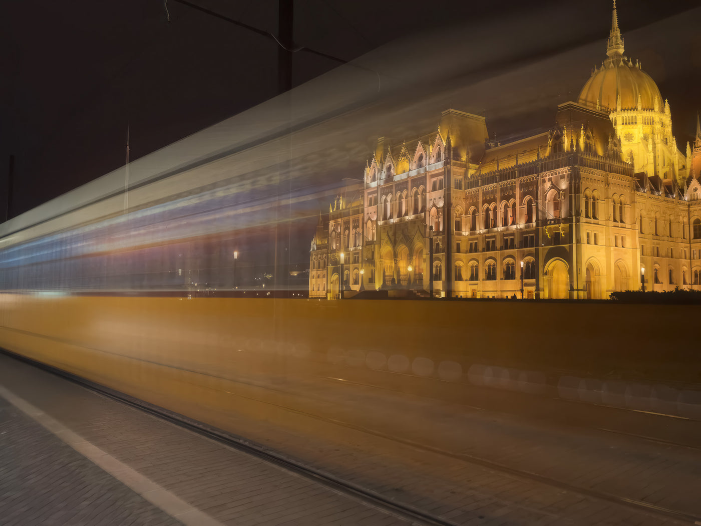 Yellow Lines IV - Parliament in Motion