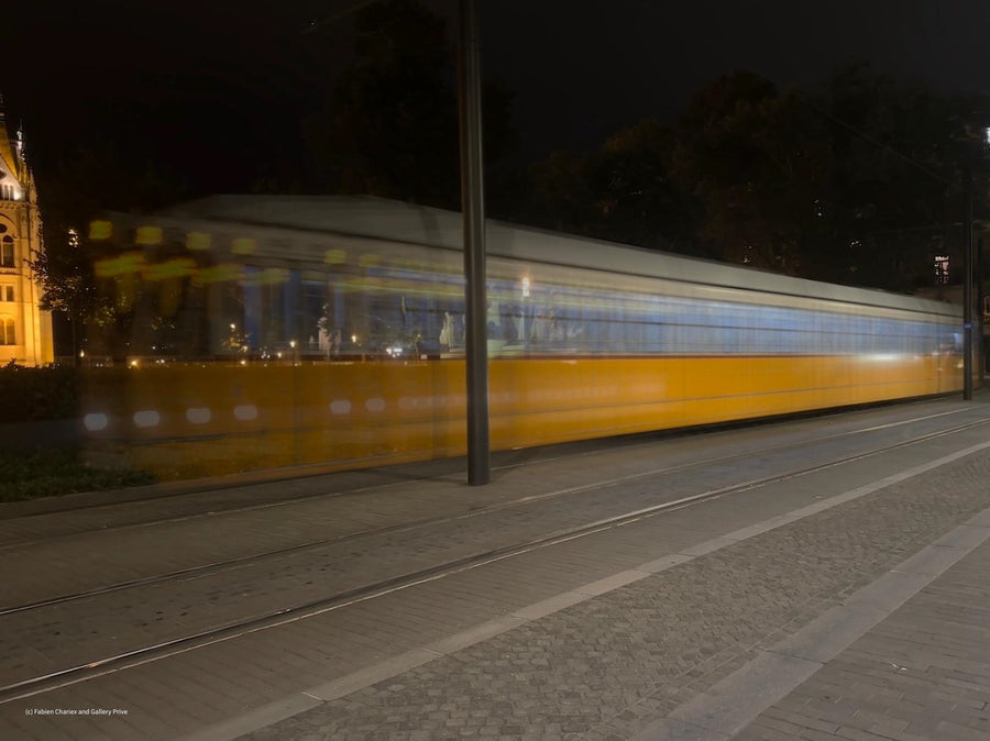Yellow Lines IV - Night Transit — Gallery Privé fine art