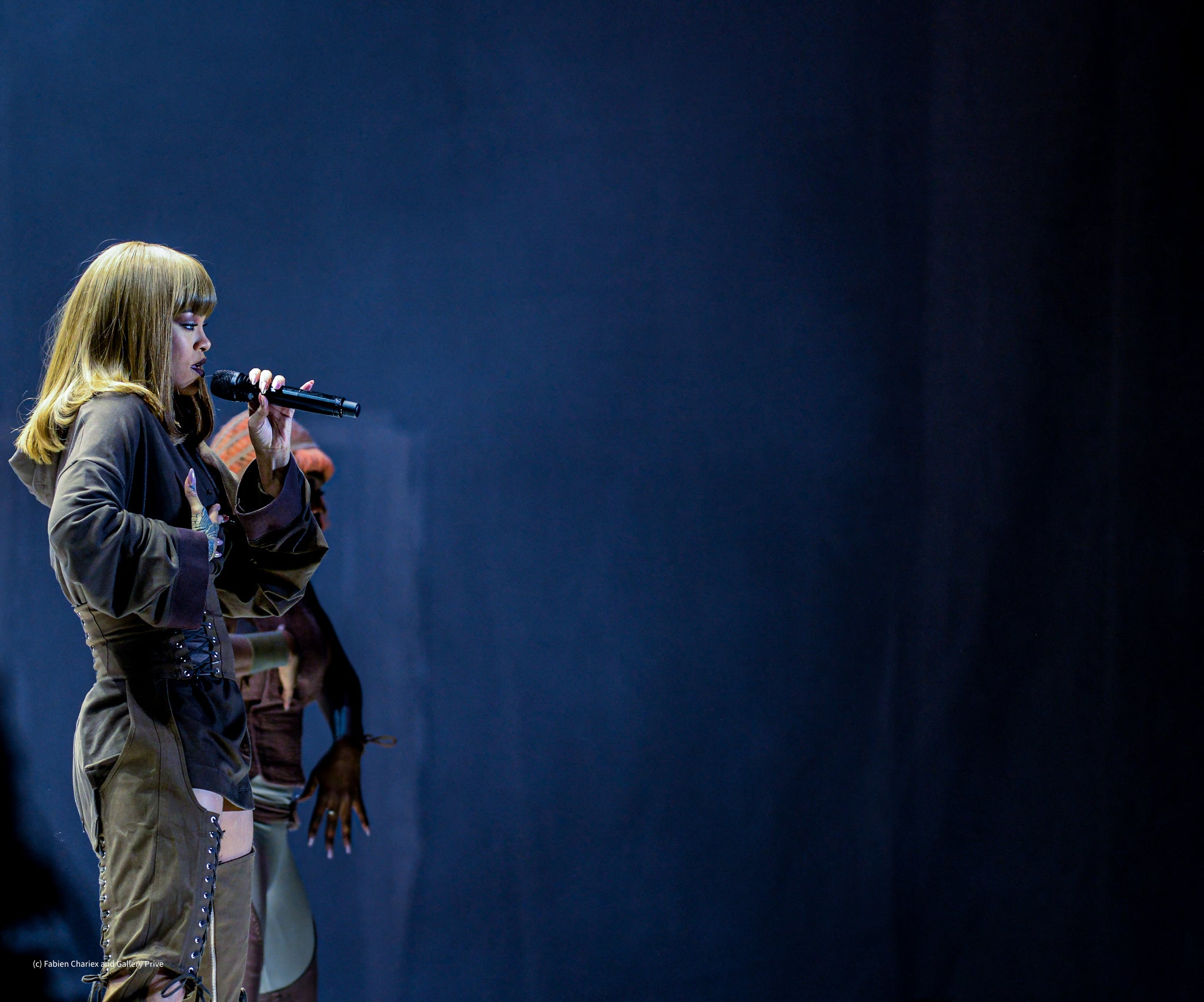 Rihanna — Blue Stage Whisper — fine art photography by Gallery Privé