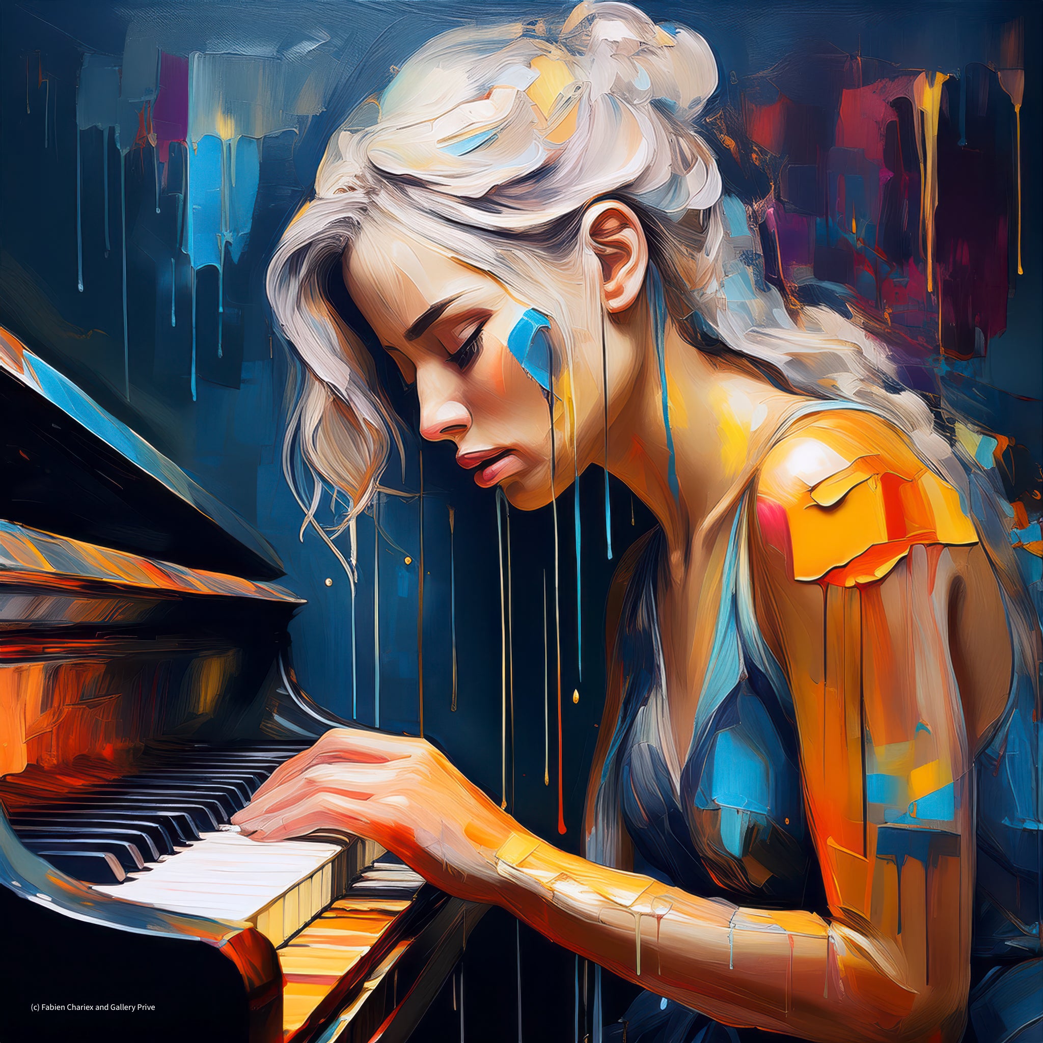 Painted Melody — limited-edition fine art print by Gallery Privé