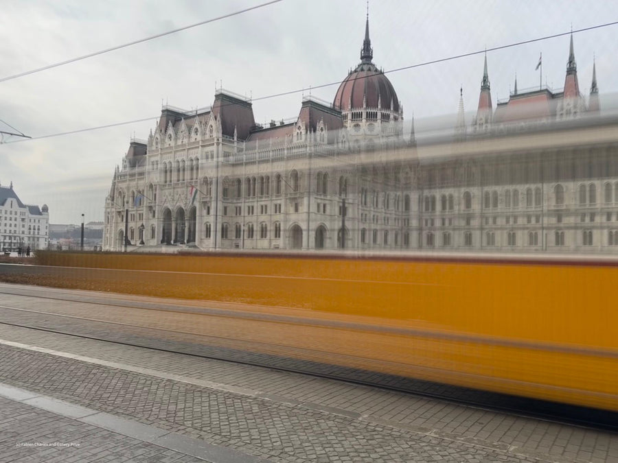 Yellow Lines I - Parliament Express — Gallery Privé fine art