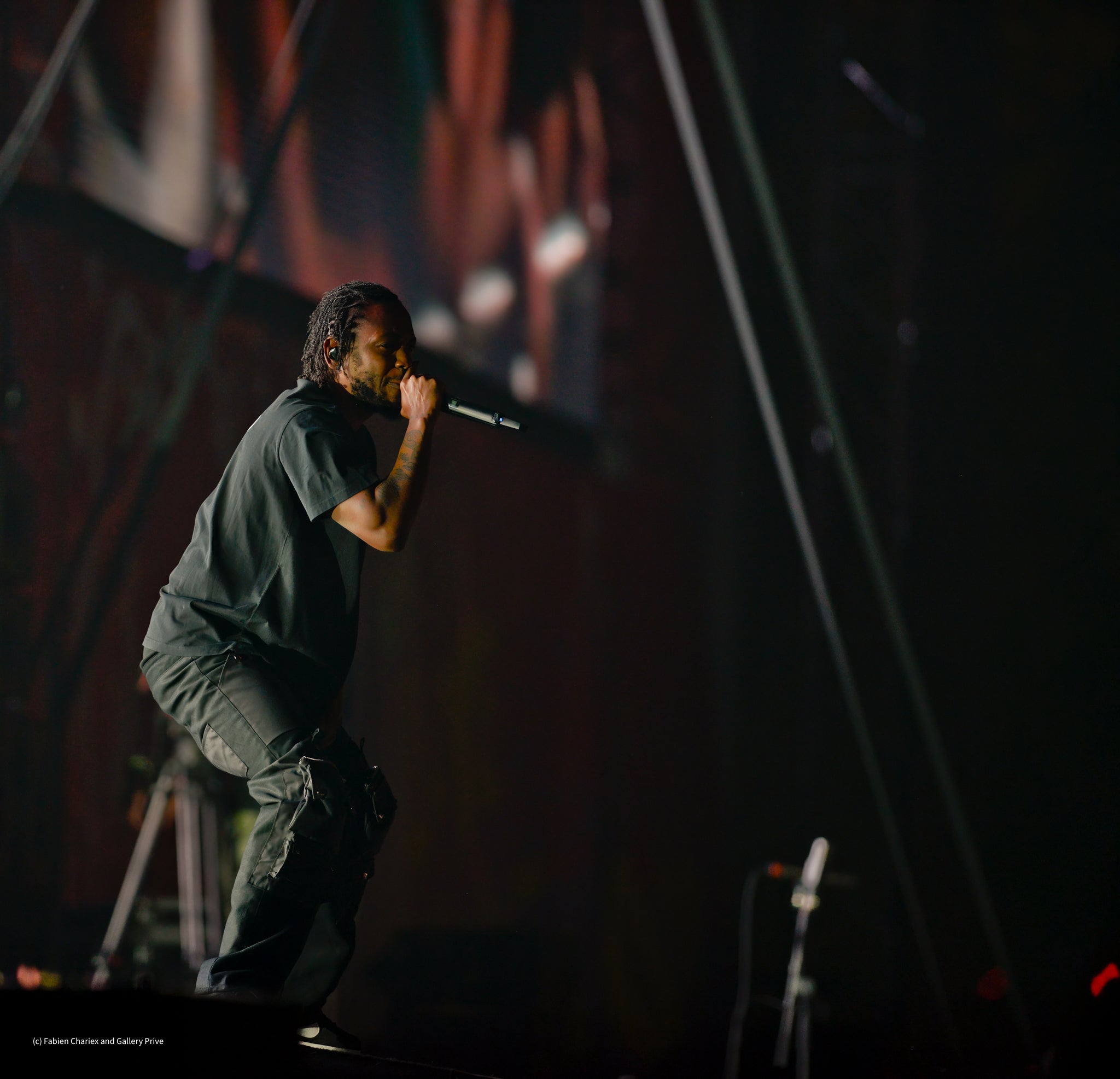Kendrick Lamar — Into the Night — fine art photography by Gallery Privé